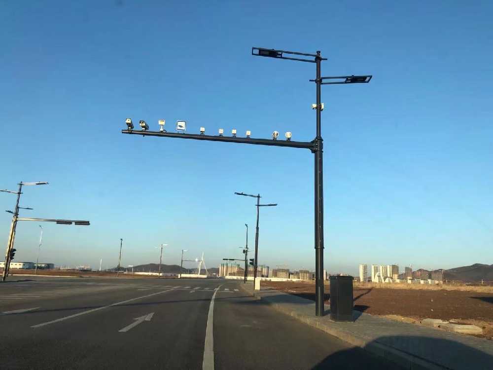 灵武市黑龙江佳木斯综合路灯杆项目
